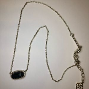 Black Kendra Scott Elisa Necklace